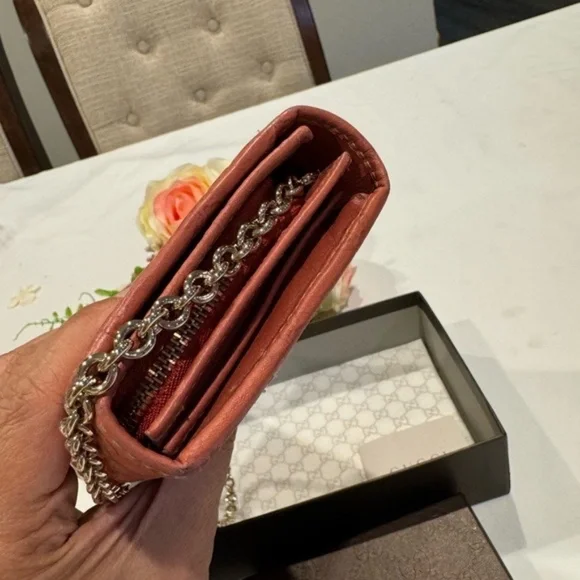 Authentic Gucci WOC (wallet on chain) bag with box - Picture 14 of 14